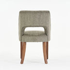 Set of 4 Fabric-upholstered Dining Chairs