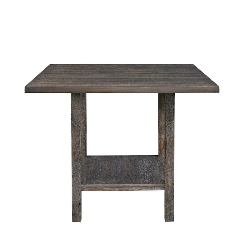 Vierkante Bartafel 45 x 36H - Verouderde Grijze Afwerking