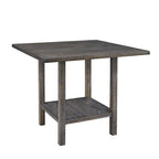 Vierkante Bartafel 45 x 36H - Verouderde Grijze Afwerking