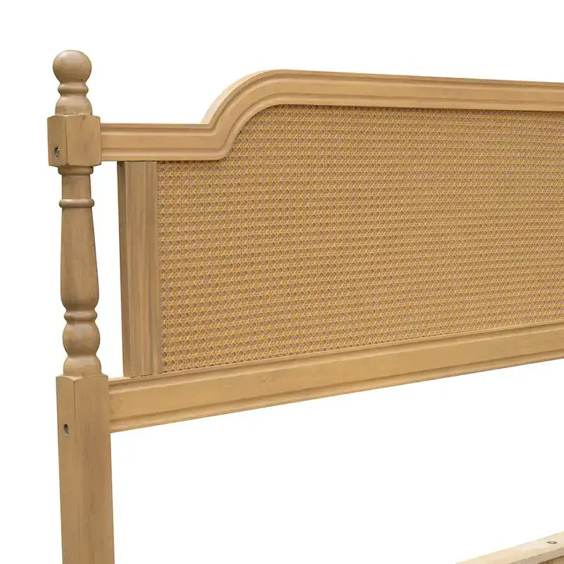 Rotan Platform Bedframe – Geen Boxspring Nodig