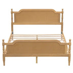 Rotan Platform Bedframe – Geen Boxspring Nodig