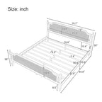Rotan Platform Bedframe – Geen Boxspring Nodig