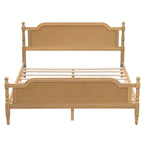 Rotan Platform Bedframe – Geen Boxspring Nodig