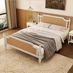 Rotan Platform Bedframe – Geen Boxspring Nodig
