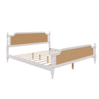Rotan Platform Bedframe – Geen Boxspring Nodig