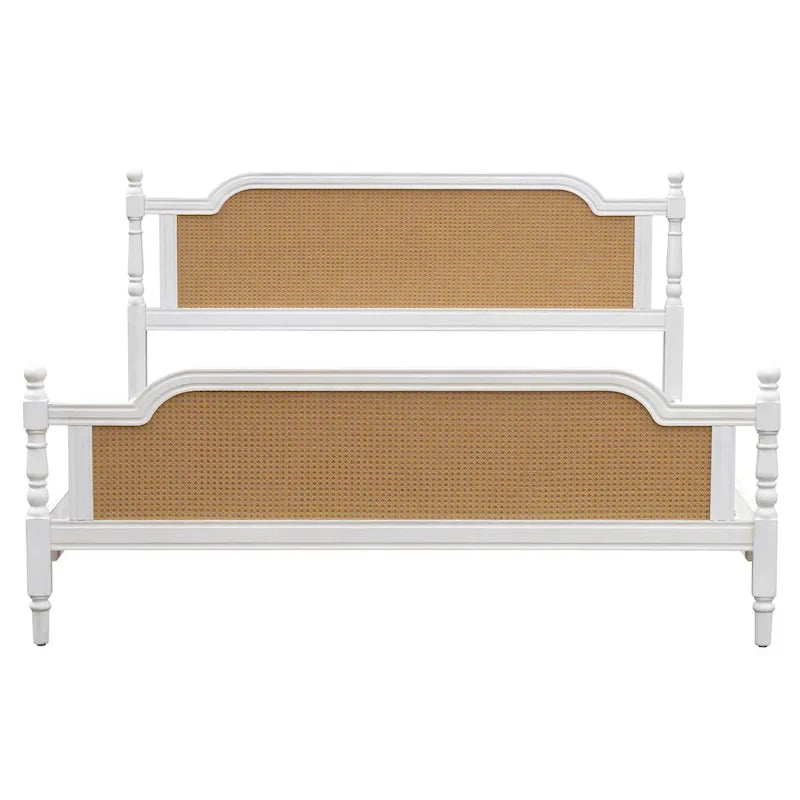 Rotan Platform Bedframe – Geen Boxspring Nodig