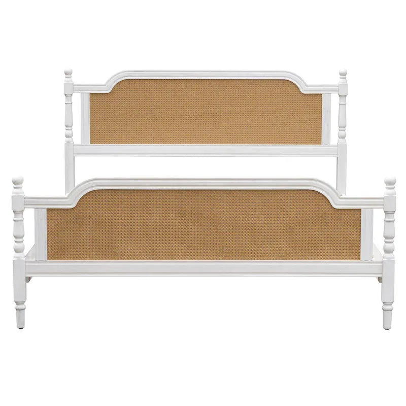 Rotan Platform Bedframe – Geen Boxspring Nodig
