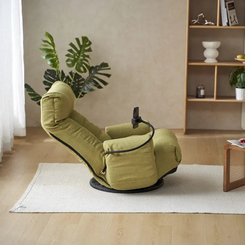 Ergonomische, kantelbare en draaibare vloergamenstoel