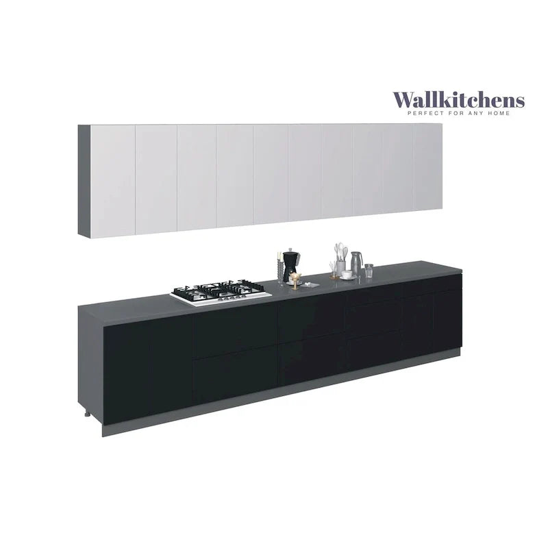 Modern Kitchen Cabinet Set â€?13 Ft Wide, 153x24, Multiple Colors