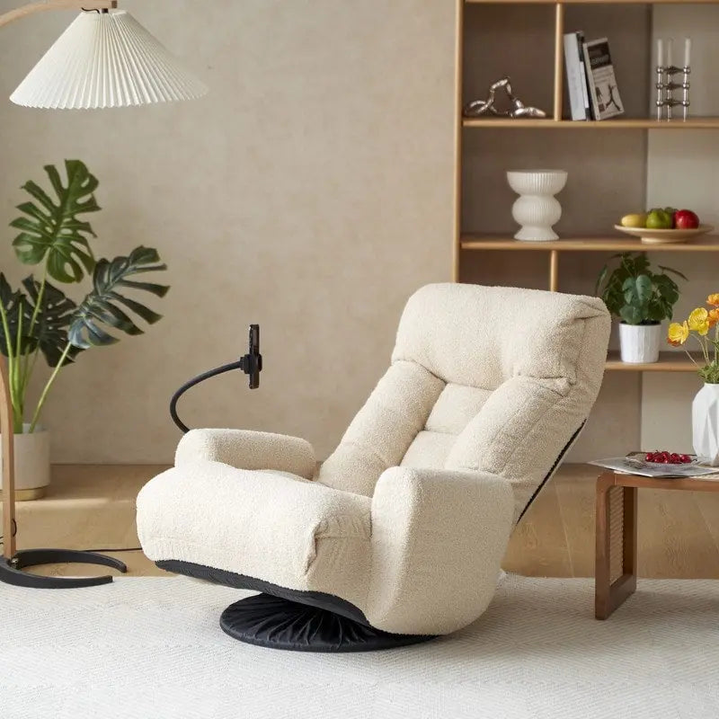 Ergonomische, kantelbare en draaibare vloergamenstoel