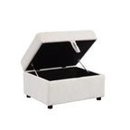 26.6 Movable Storage Ottoman