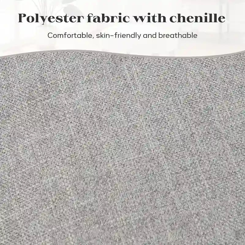 Comfortabele armloze accentstoel voor de woonkamer