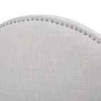 Adjustable Full/Queen Studded Fabric Headboard