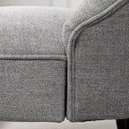 Comfortabele armloze accentstoel voor de woonkamer