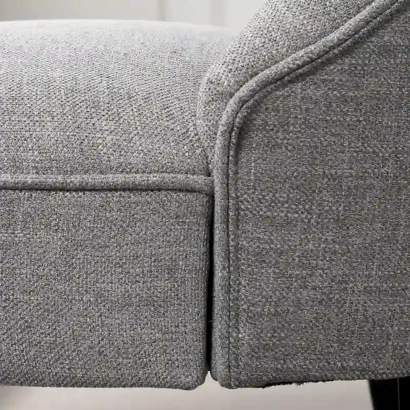 Comfortabele armloze accentstoel voor de woonkamer