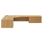 Hoekbureau voor wandmontage