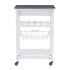 Jake Compact Mobile Rolling Kitchen Cart