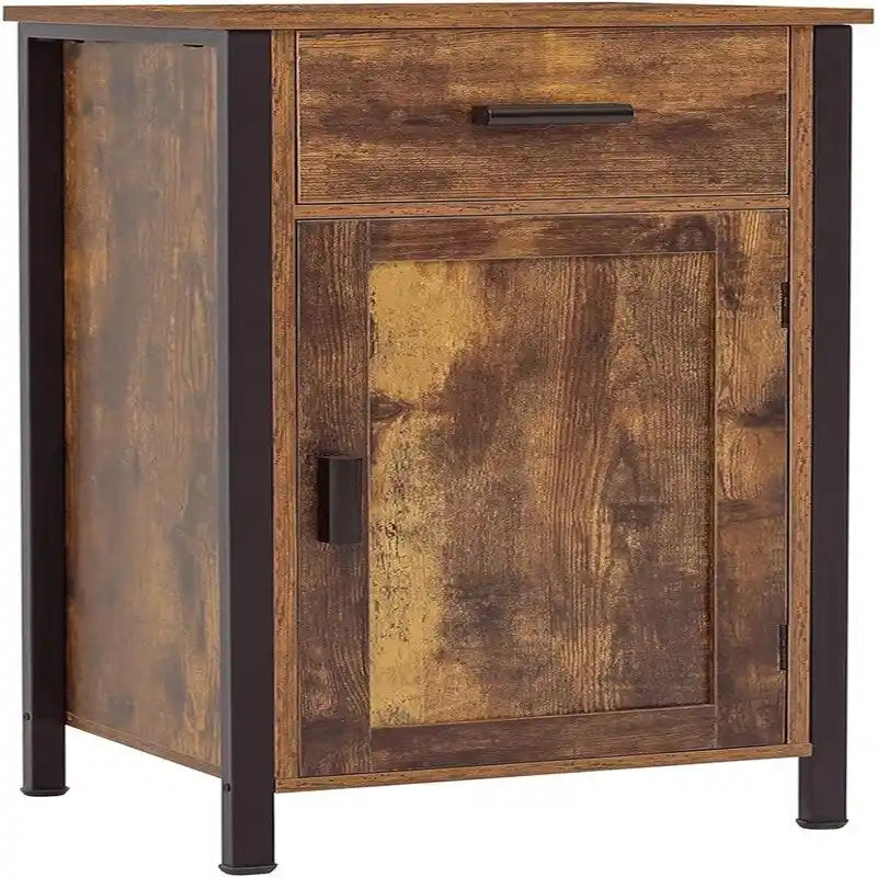 Smalle vloerkast met 1 deur en 1 lade - 11,8D x 13,8B x 31,5H
