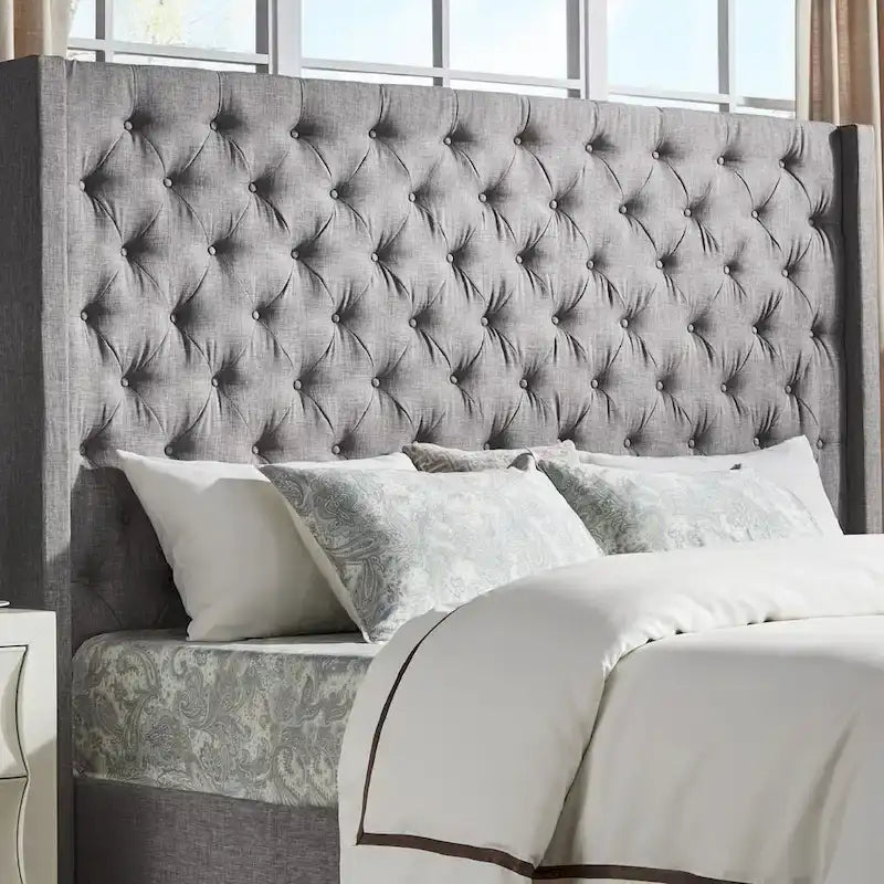 Naples gecapitonneerd wingback-hoofdbord alleen door iNSPIRE Q Artisan